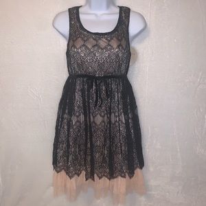 ✨NWT BLACK SHEEP CLOTHING BLACK LACE DRESS